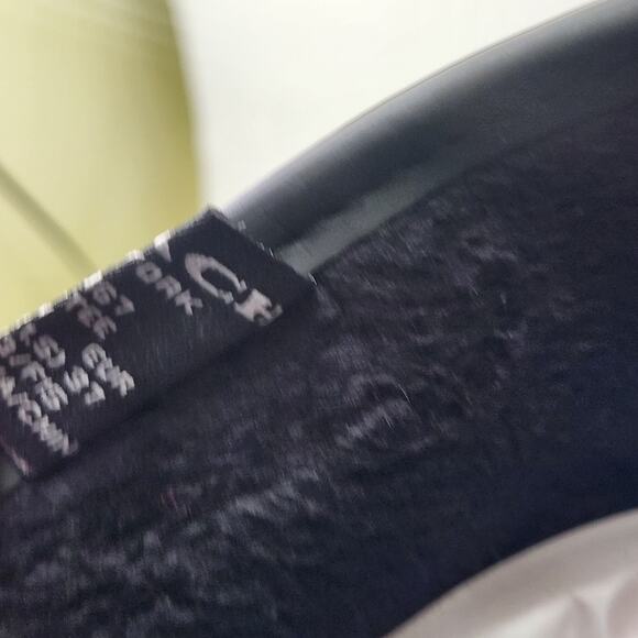 Coach Tristee Rain Boots Red Black Buffalo Plaid 7B Ribbon Back Tie Waterproof - Picture 9 of 9